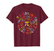 Funny Pi Day Spiral Pi Math Numbers Teachers Students T-Shirt