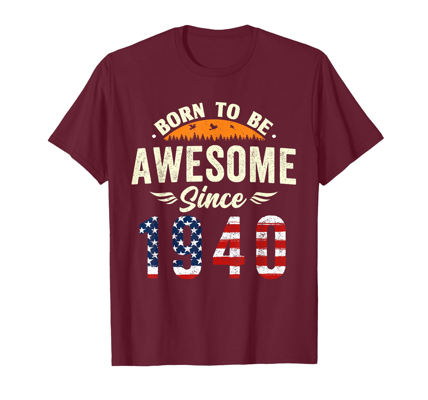 Vintage 1940 Birthday Gifts for Men Women 85 Years Old T-Shirt