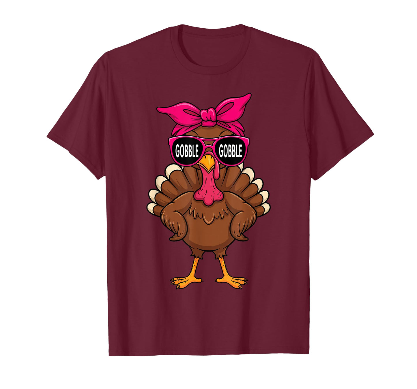Gobble Turkey Day Happy Thanksgiving Toddlers Girls Kids Boy T-Shirt