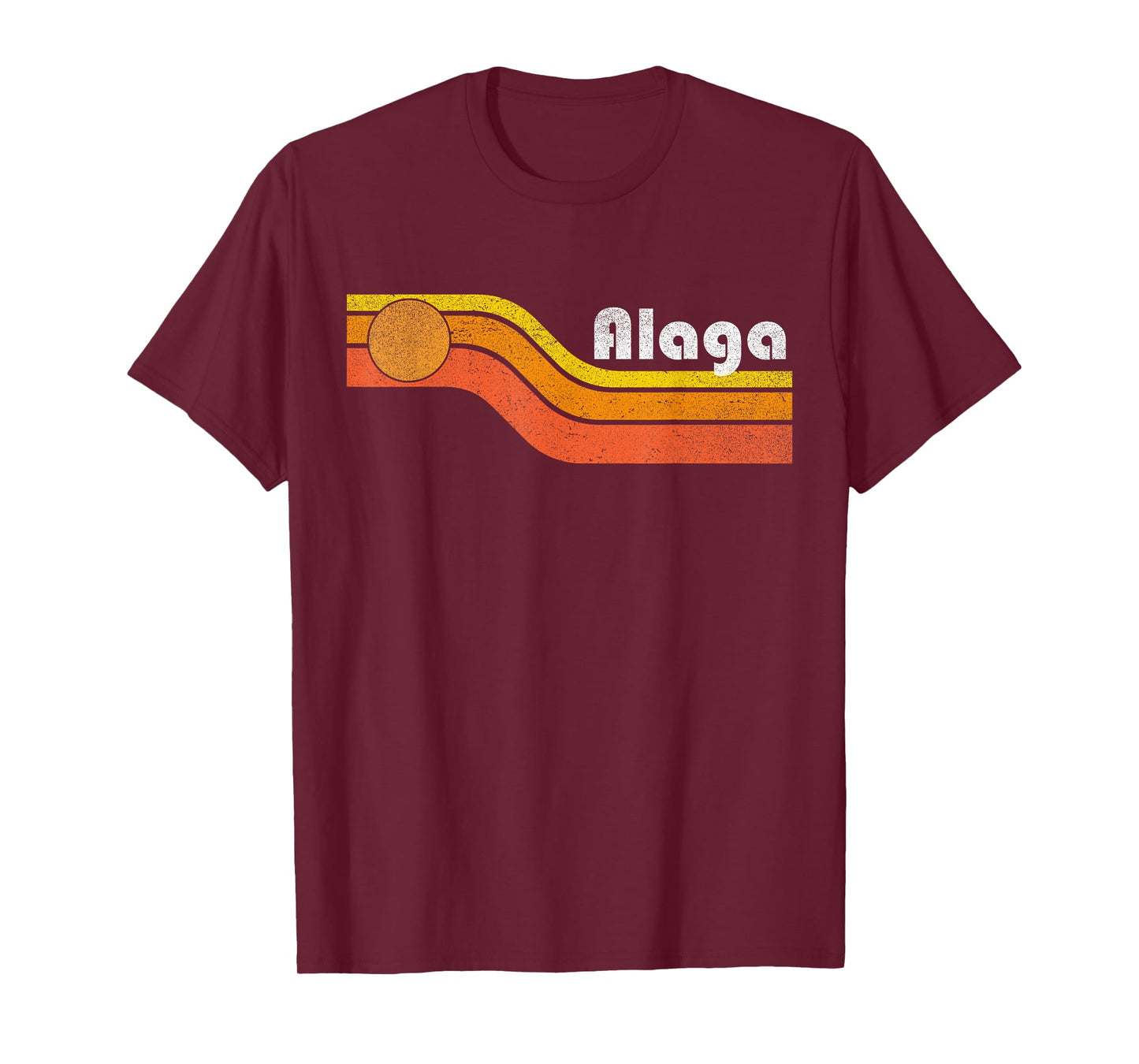 Alaga - Vintage Men Women 70s 80s Graphic Cool Retro T-Shirt