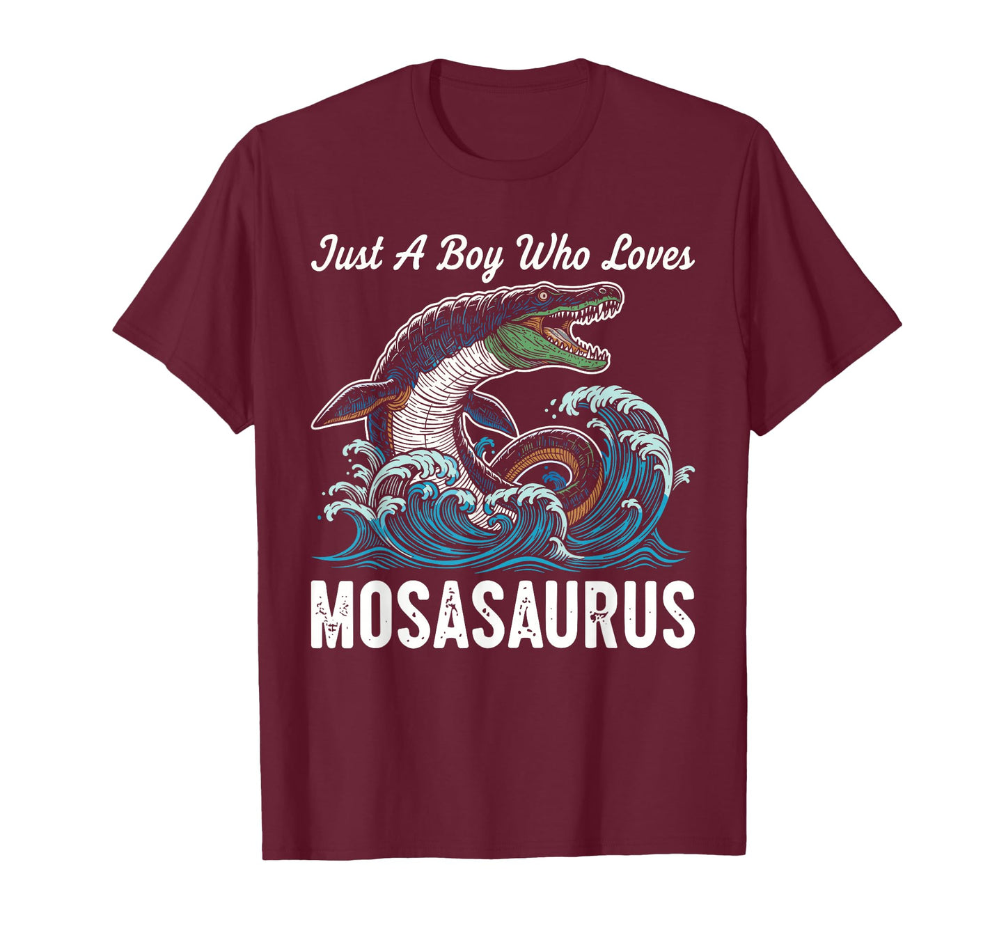 Just A Boy Who Loves Mosasaurus T-Shirt