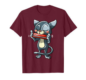 Funny Harmonica Design for Men Women Music Harmonica Lovers T-Shirt