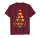 Funny Solar System Space Planets Tree Christmas Pajama Xmas T-Shirt