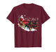 Funny Rottweiler Christmas Santa Cute Dog Lovers T-Shirt