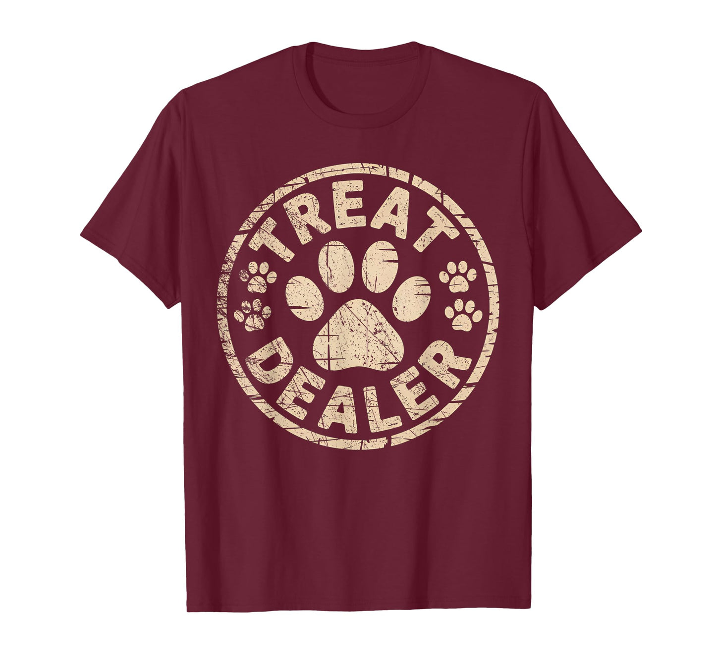 Vintage Treat Dealer Funny Dog Saying T-Shirt