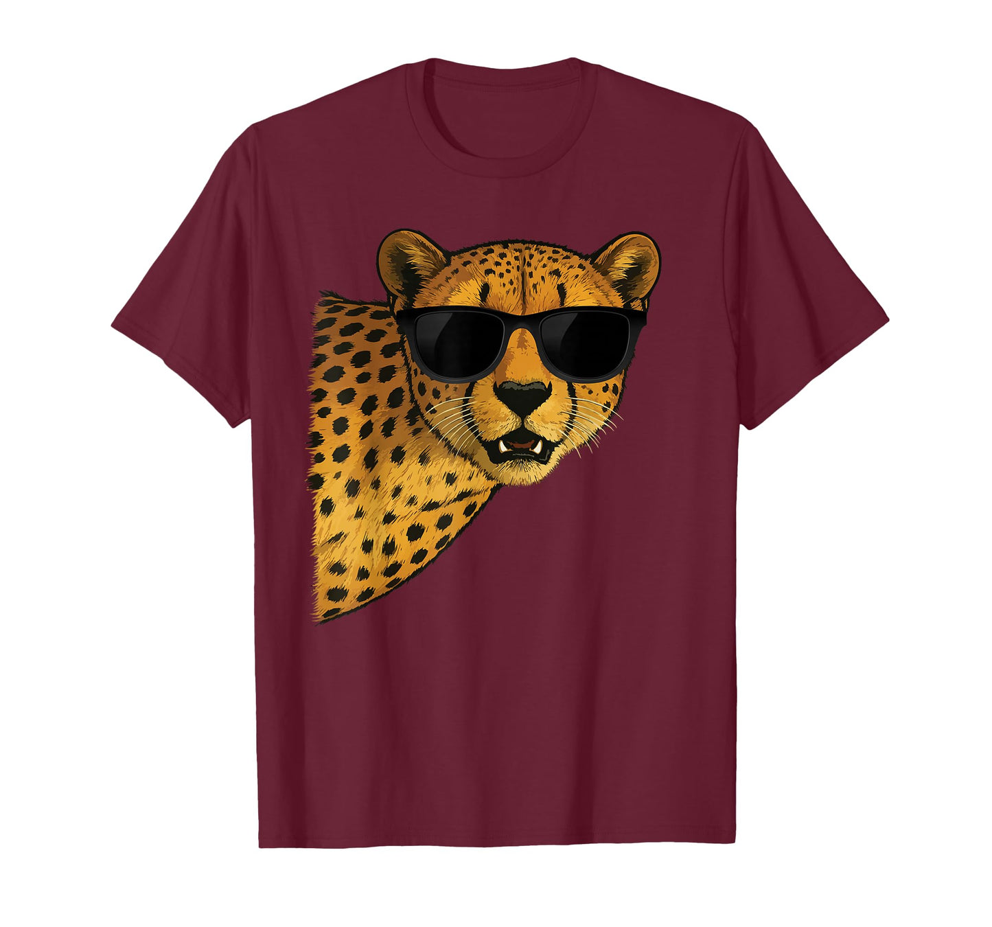Funny Cheetah Art for Men Women Kids Animal Safari Cheetah T-Shirt