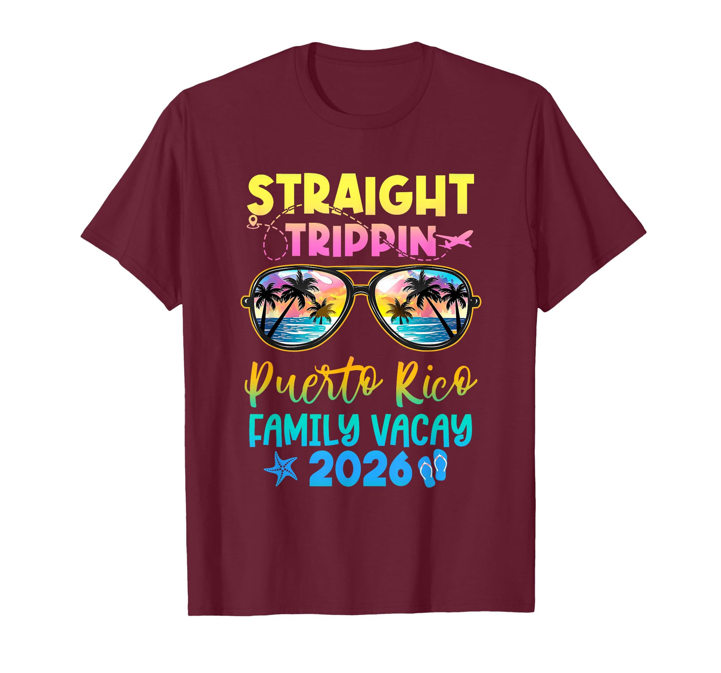 Family Vacation Puerto Rico 2026 Summer Holiday Matching T-Shirt