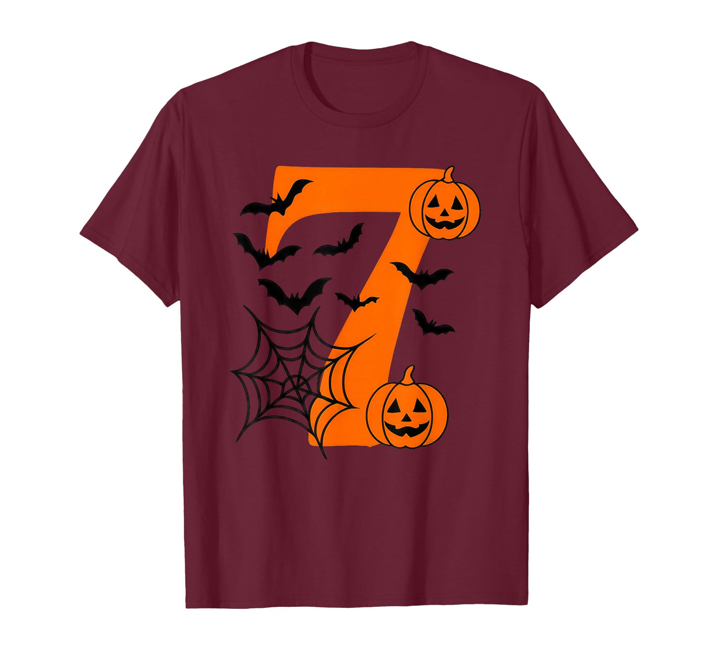White Fun Six Seven 6 7 Meme Design Couples Halloween T-Shirt