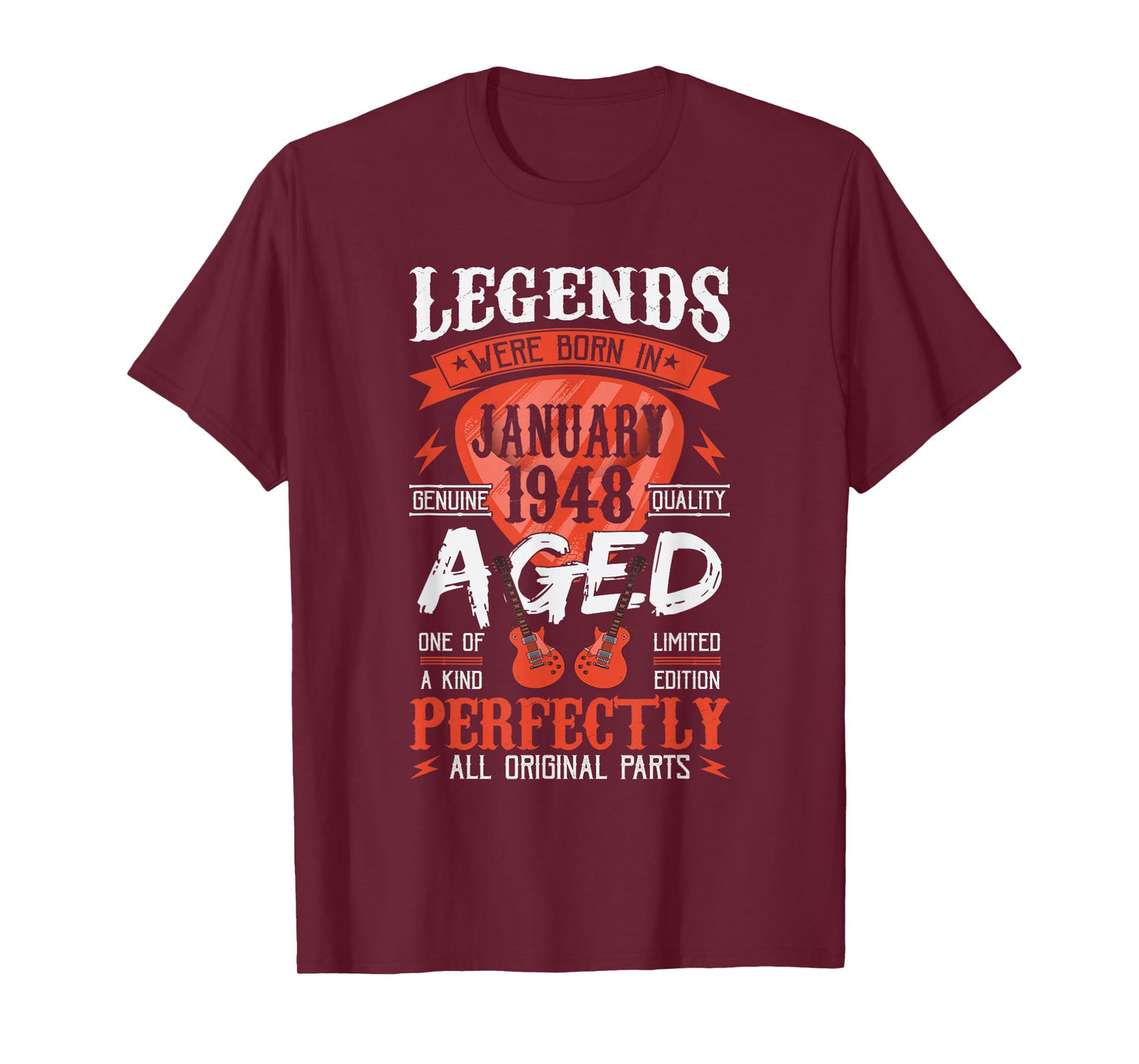 78rd Birthday Vintage Legends Born in 1948 78 Years Old T-Shirt
