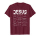 Names of Jesus Christ Abba Yahweh Adonai Worship T-Shirt