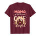 1st Birthday Rainbow Mom Mama of Lil Miss One-Derful T-Shirt