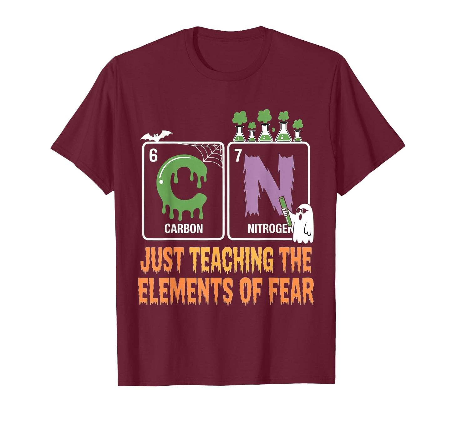 67 Meme Science Chemistry Humor Periodic Table Halloween T-Shirt