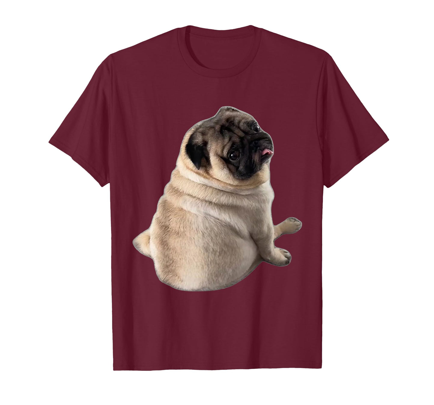 Funny Pug Meme Dog Silly Pug Dog Meme Humor Graphic Tee Gift T-Shirt
