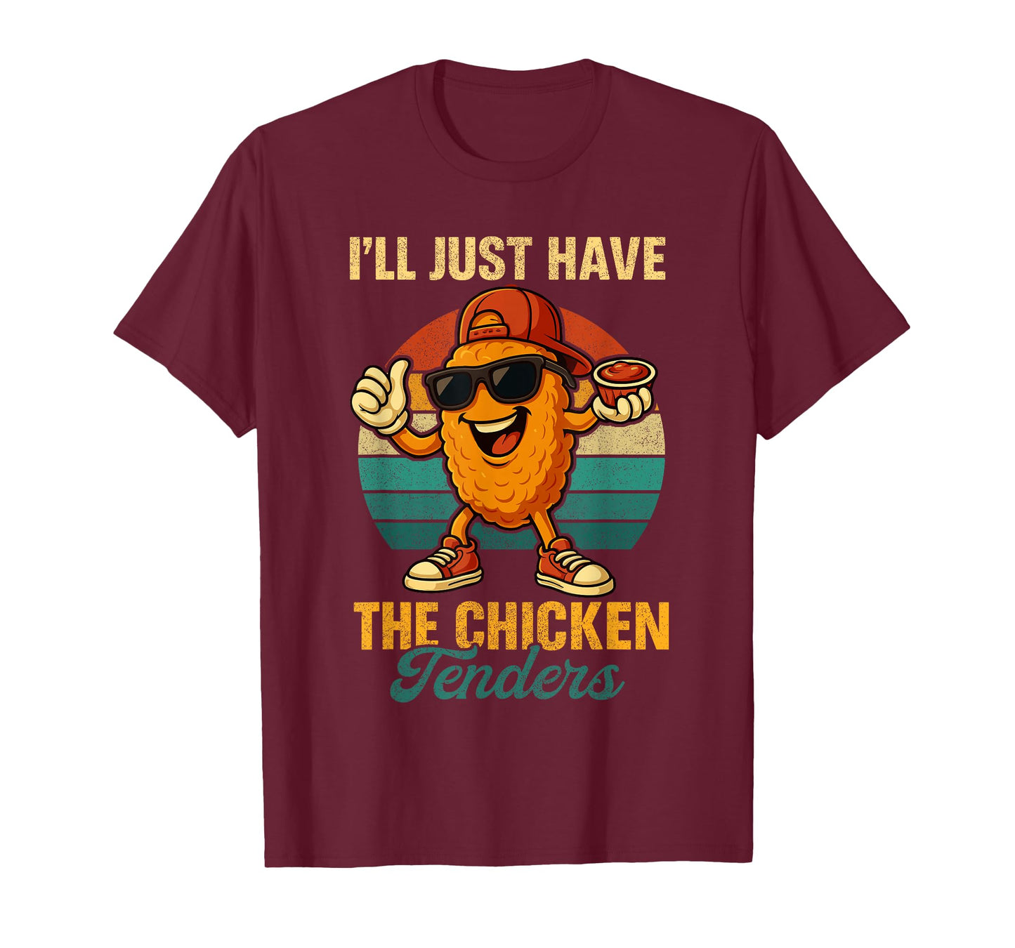 Chicken Nugget Costume, I’ll Just Have The Chicken Tenders T-Shirt