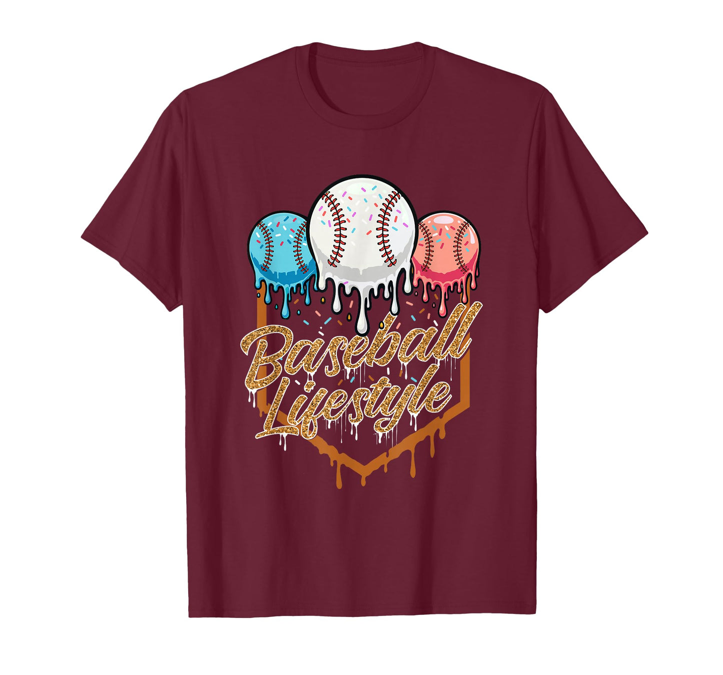 Baseball Lifestyle - Baseball Lover Player Baseballer T-Shirt