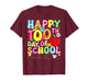 Groovy Happy 100th Day of School Teacher Mens Kids Boys T-Shirt