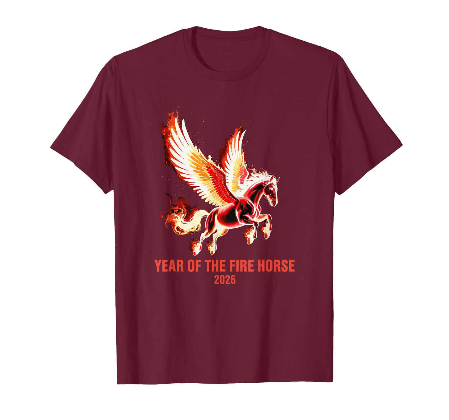 Year of The Fire Horse 2026 Celebration T-Shirt
