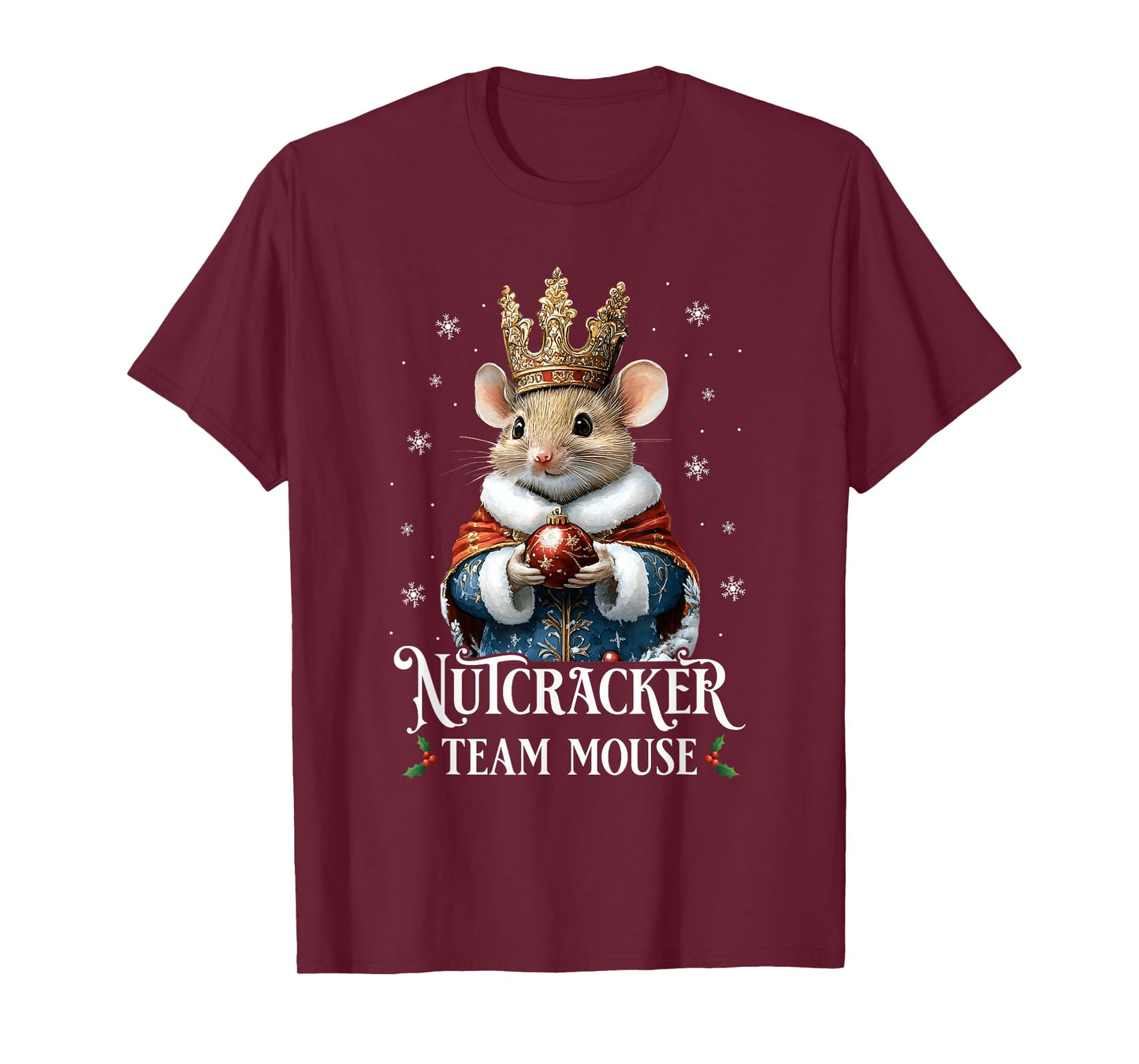 Team Mouse Nutcracker Shirt Christmas Dance Funny Soldier T-Shirt