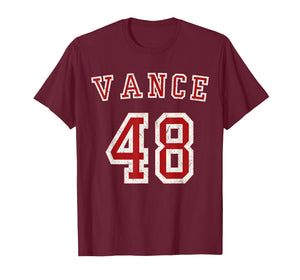 Vance 2028 President 48 US Flag Election Campaign Men Women T-Shirt