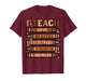Black History Teacher I Teach Love Bravery Crayons Women Men T-Shirt