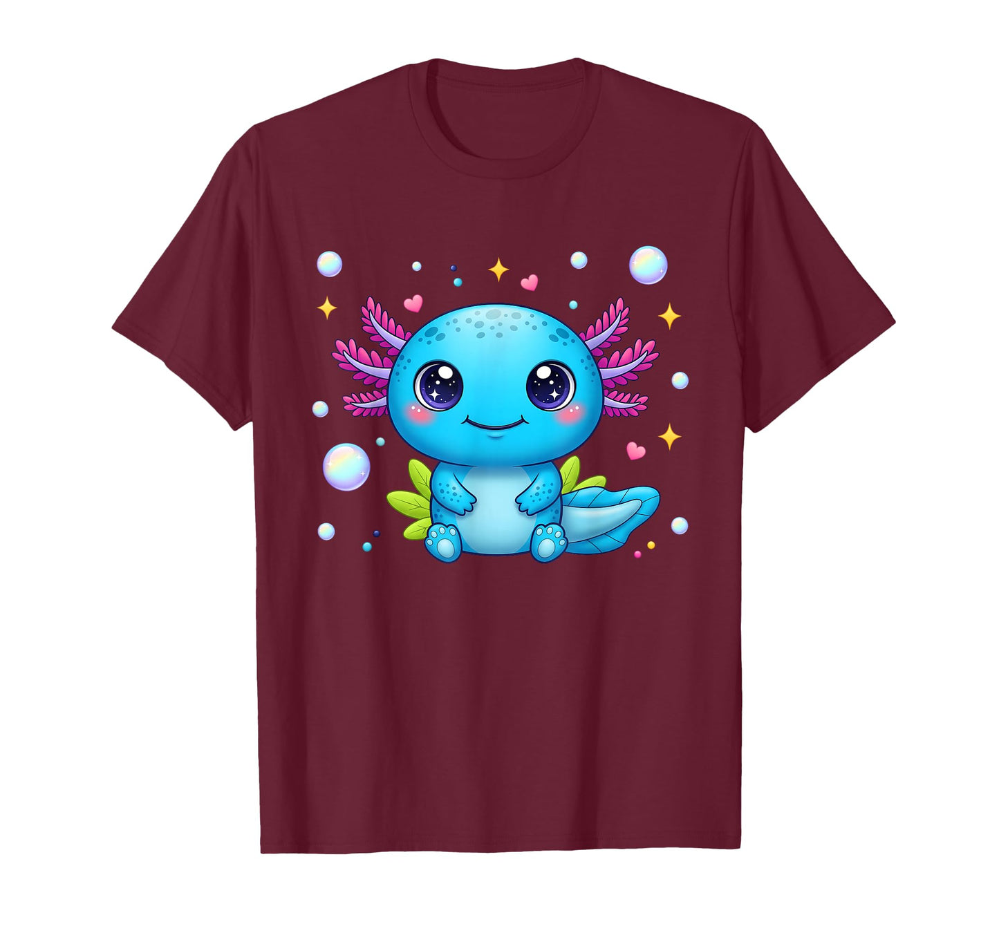 Kawaii Axolotl Cute Anime Funny Axolotls for Toddler Kids T-Shirt