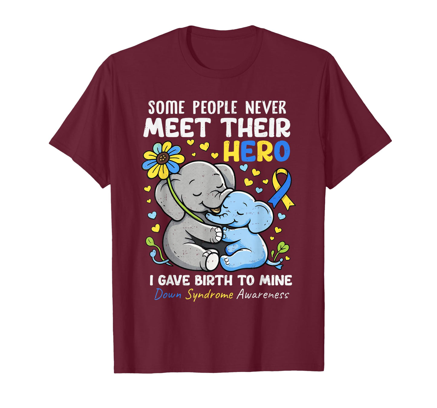 Proud Mom Down Syndrome Awareness Trisomy 21 Mother Womens T-Shirt