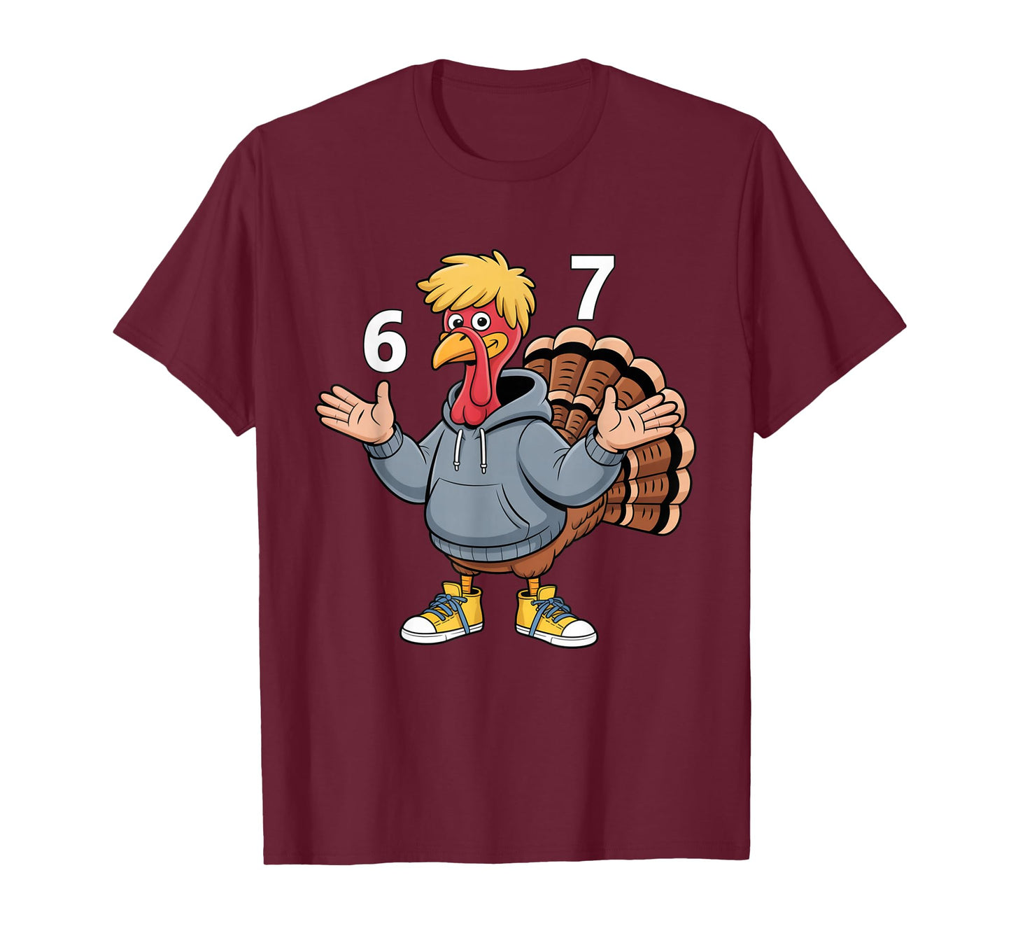 Cool Turkey 67 Funny Hip Hop Hoodie 67 Thanksgiving Gift T-Shirt