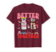 Valentine Better Together Nurse Pink Bow RN PCT CNA Nurse T-Shirt