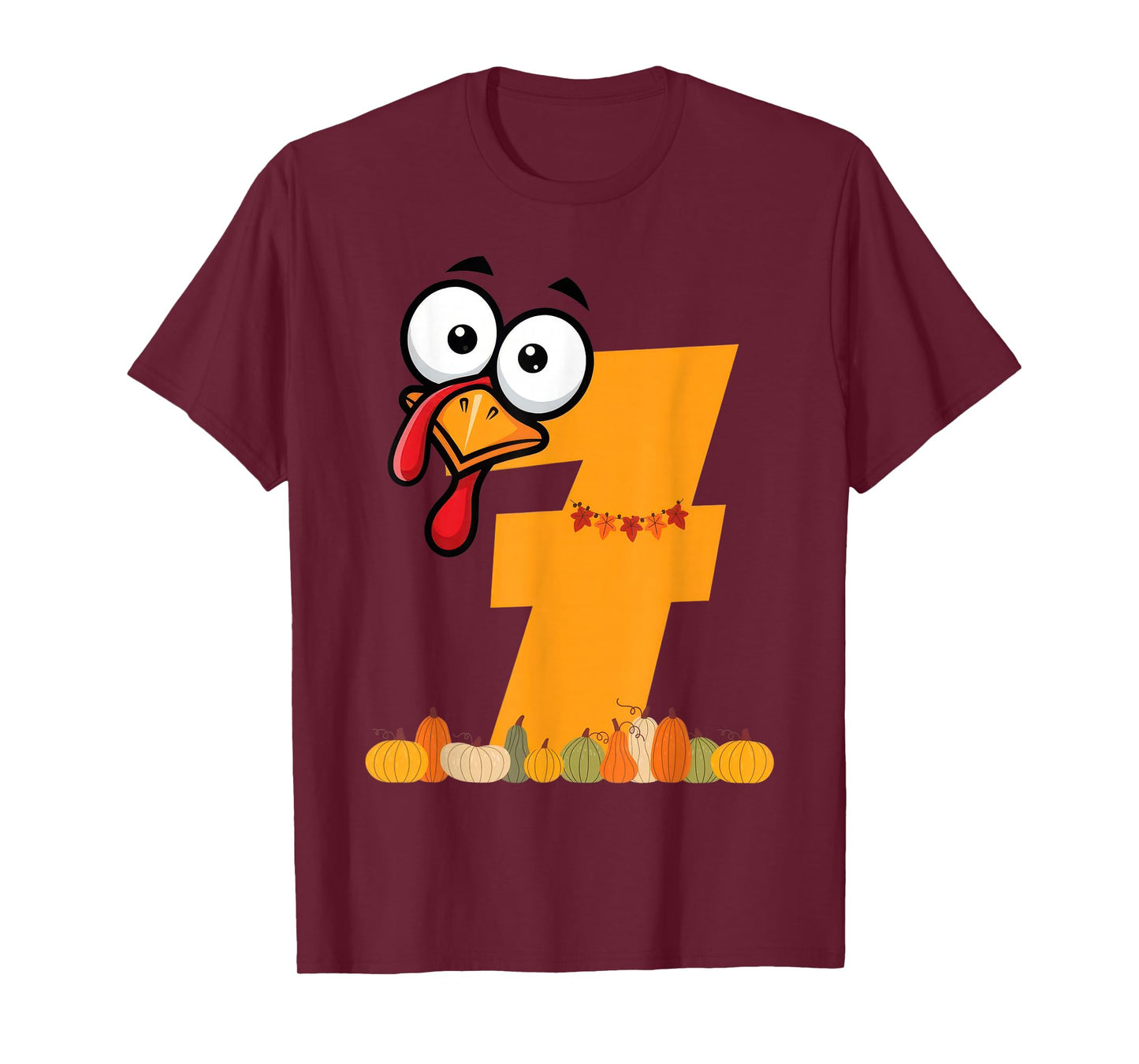 Number 6 Fun Meme Saying 6 7 Six Seven Thanksgiving Costume T-Shirt