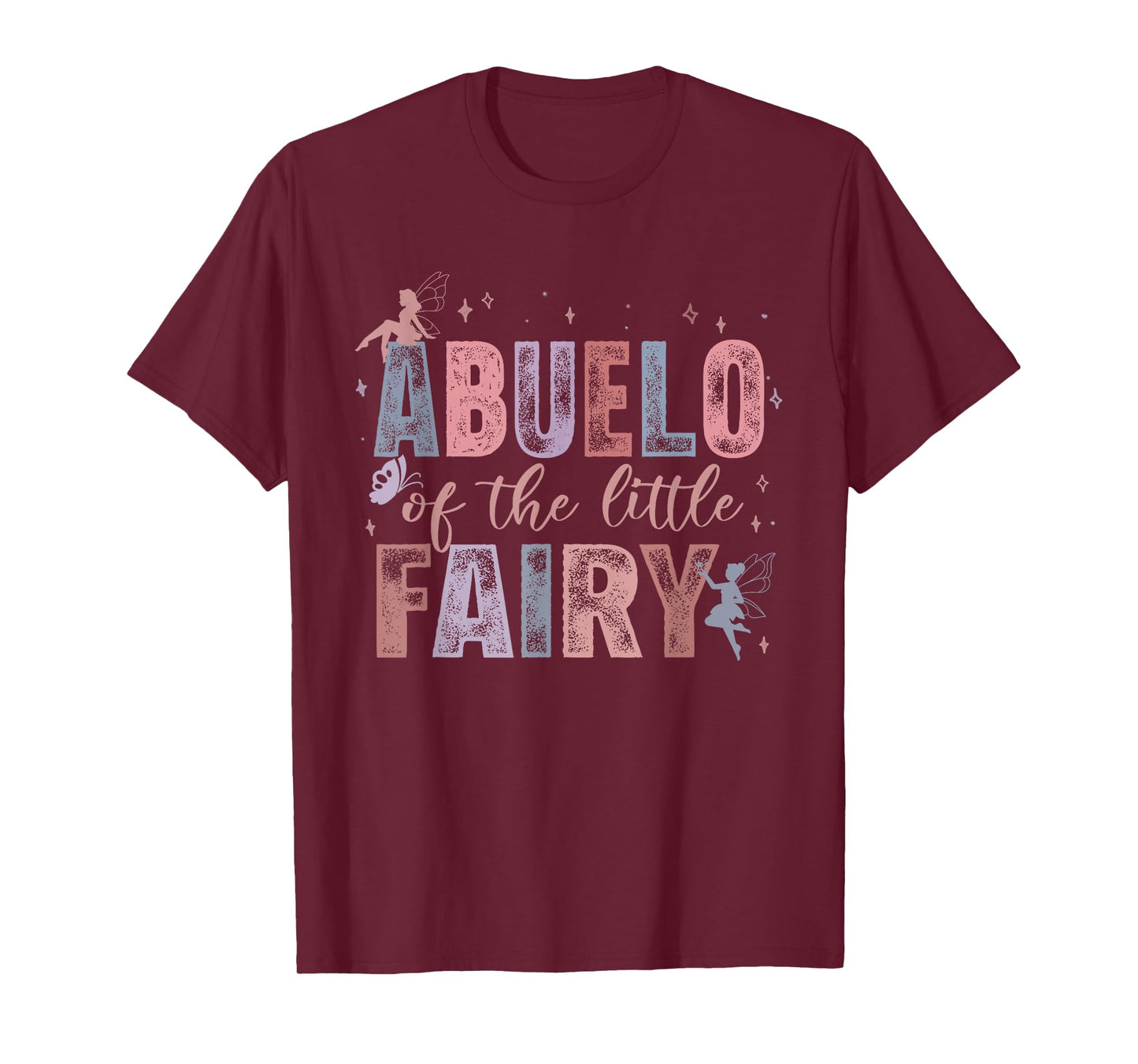 Abuelo of The Little Fairy 1St Birthday Girl Fairytale T-Shirt