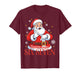 Santa Says Six Seven Meme 67 Christmas Funny Santa Crew Xmas T-Shirt