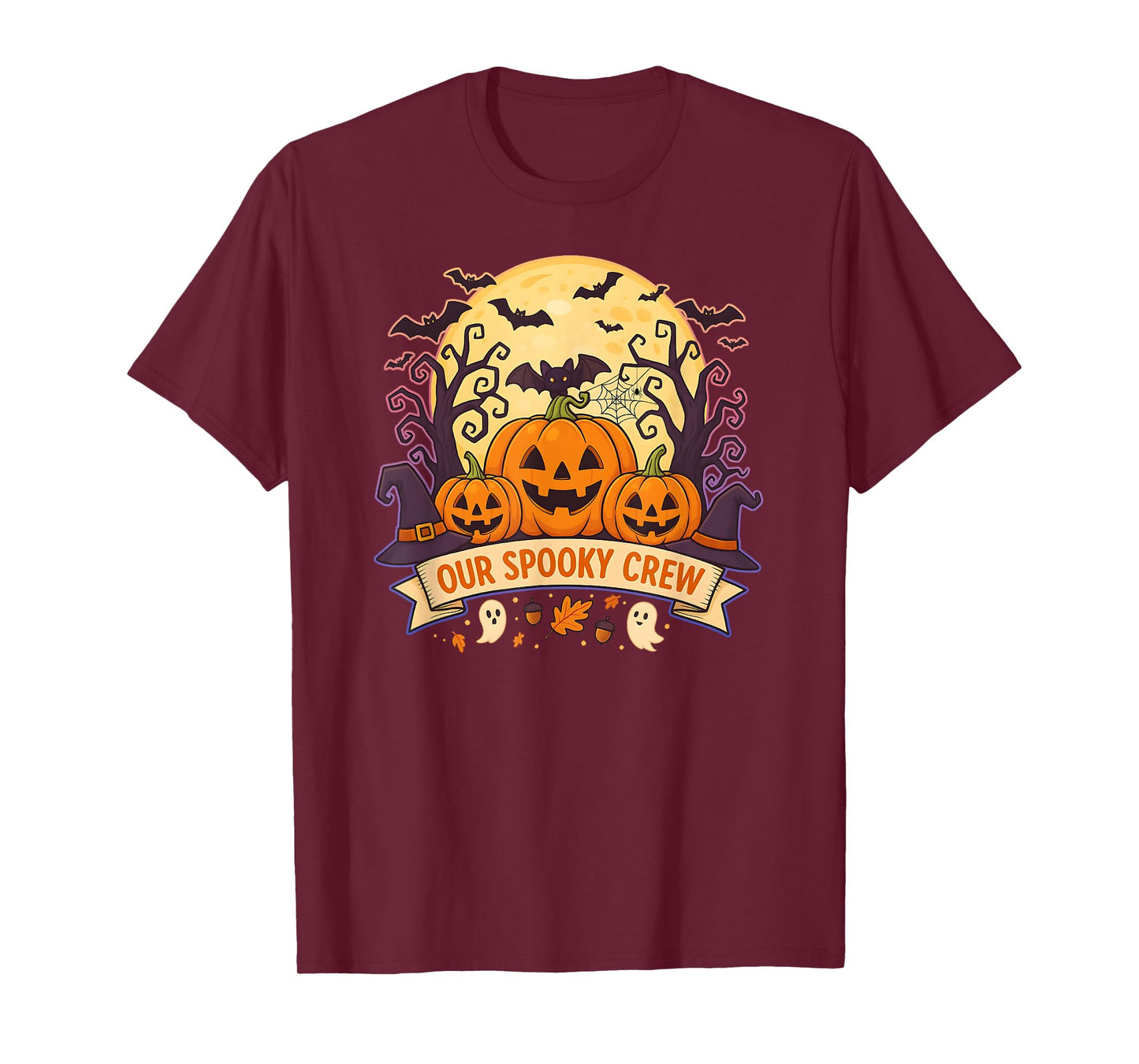Pumpkin Picking Outing Matching – Halloween Pumpkins & Bats T-Shirt
