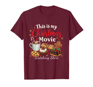 This is My Christmas Movie Watching Design T-Shirt