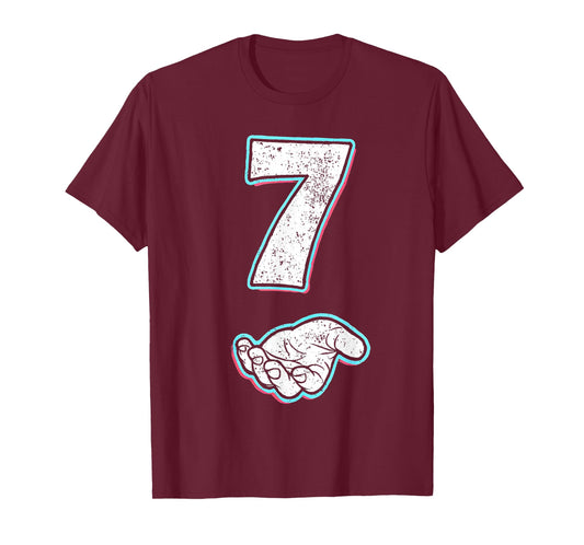 Number 7 Matching 67 Meme Halloween Costume Men Women Kids T-Shirt