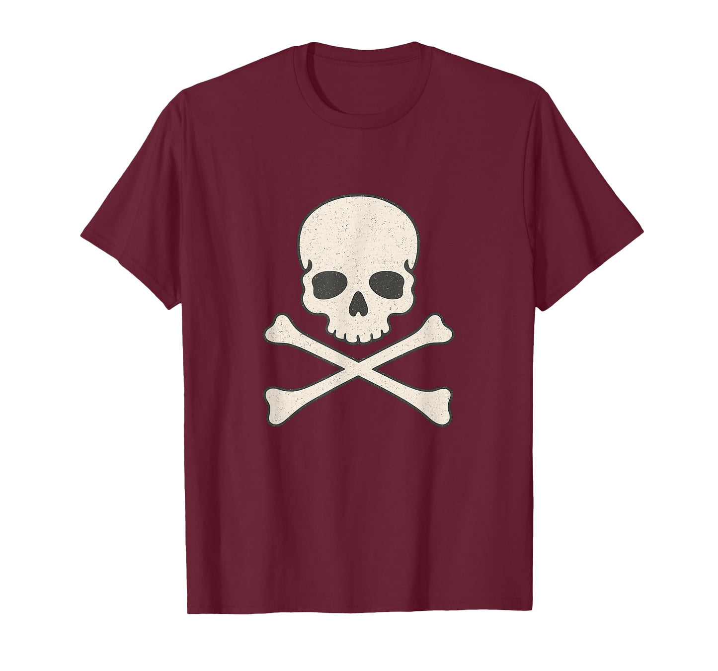 Skull and Crossbones Pirate Halloween T-Shirt