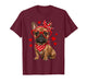 French Bulldog Valentines Day Frenchie Lover Dog Heart T-Shirt