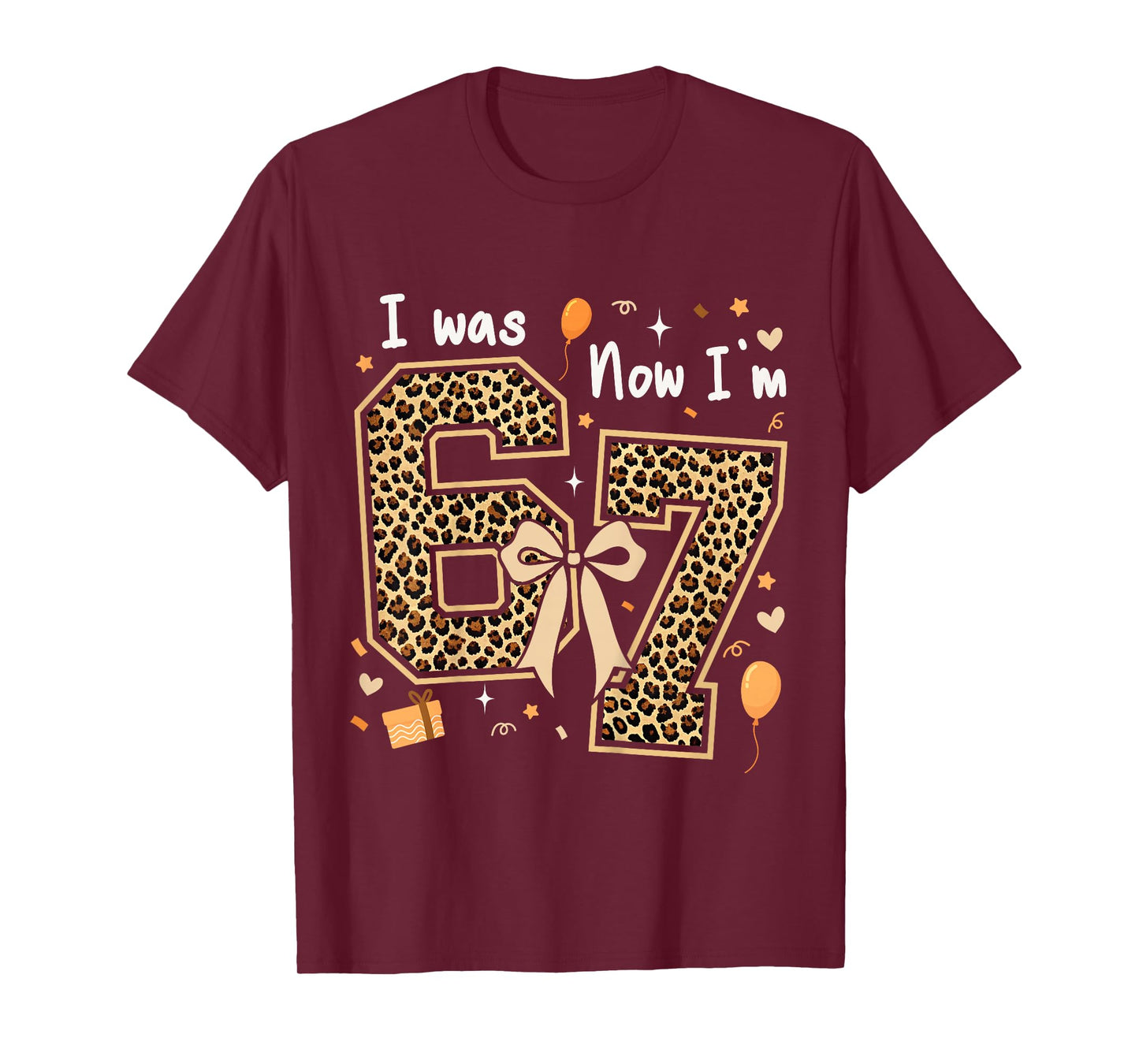7th Birthday Girl Outfit I was 6 Now Im 7 Year Old Seven T-Shirt