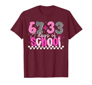 100 Days of School for Teacher Kids Girls Students Boys T-Shirt