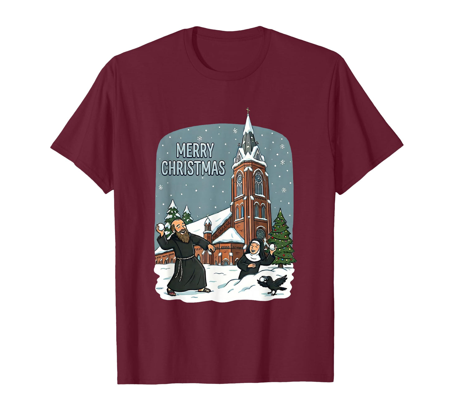 St. Benedict Christmas T-Shirt