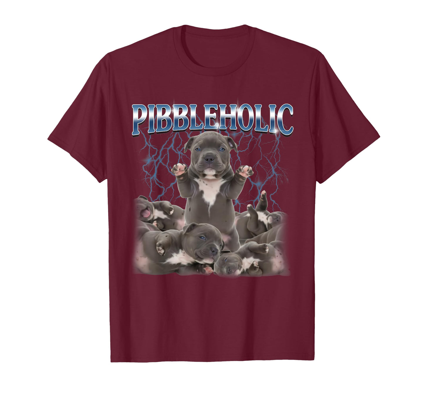 Pibbleholic Pibble Meme Wash Ma Belly T-Shirt