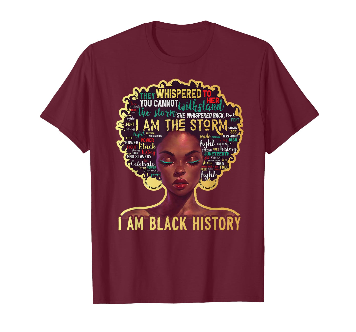 I'm Black History Shirts for Women African American Women T-Shirt