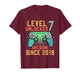 Kids Level 7 Unlocked Awesome Since 2019 7th Birthday Boy T-Shirt