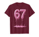 67 Dripping Girls Toddler Youth Kids 6 7 Funny Meme 6-7 T-Shirt