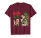 Bark The Halls Funny Christmas Dog Shirt T-Shirt