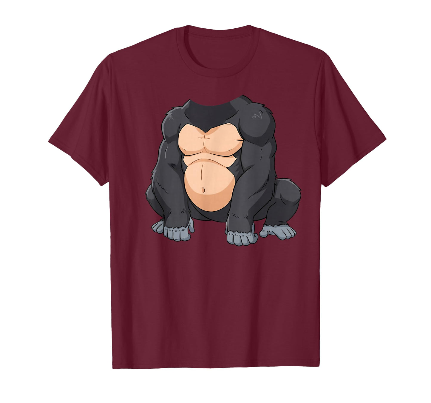 Funny Gorilla Body Costume Gorillas Gifts for Men Women Kid T-Shirt