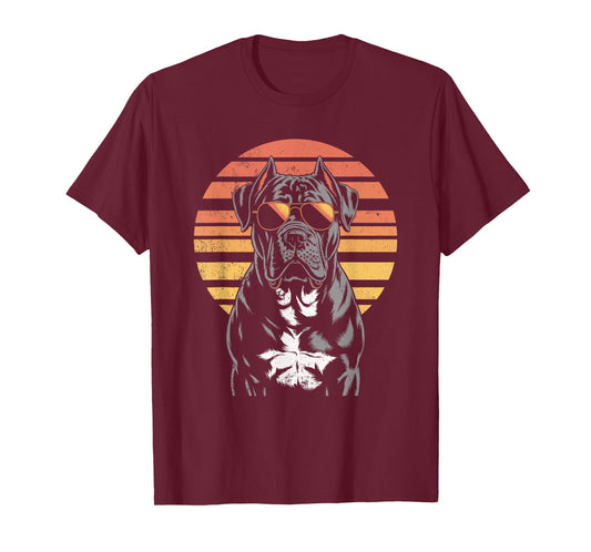 Cool Cool Cane Corso Mom Dad Gift Vintage Dog Owners T-Shirt