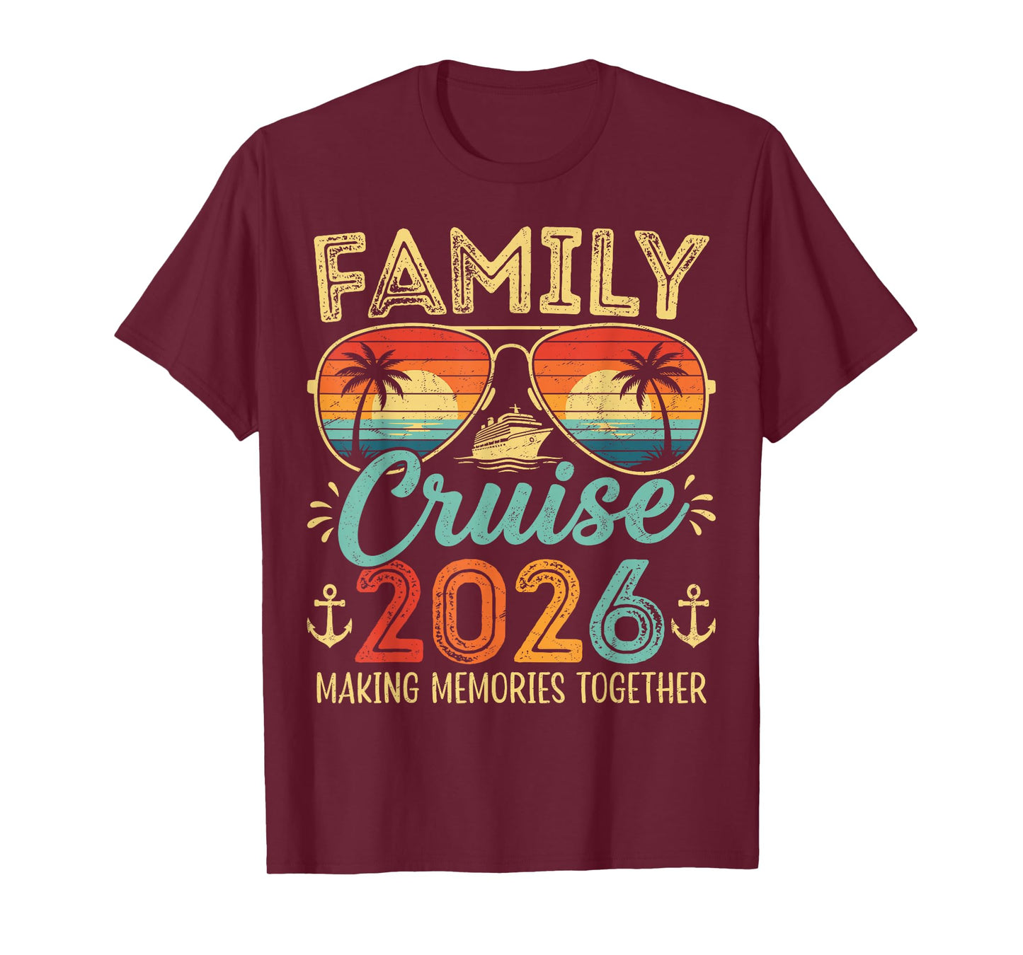Family Cruise 2026 Summer Vacation Matching Family Cruise T-Shirt