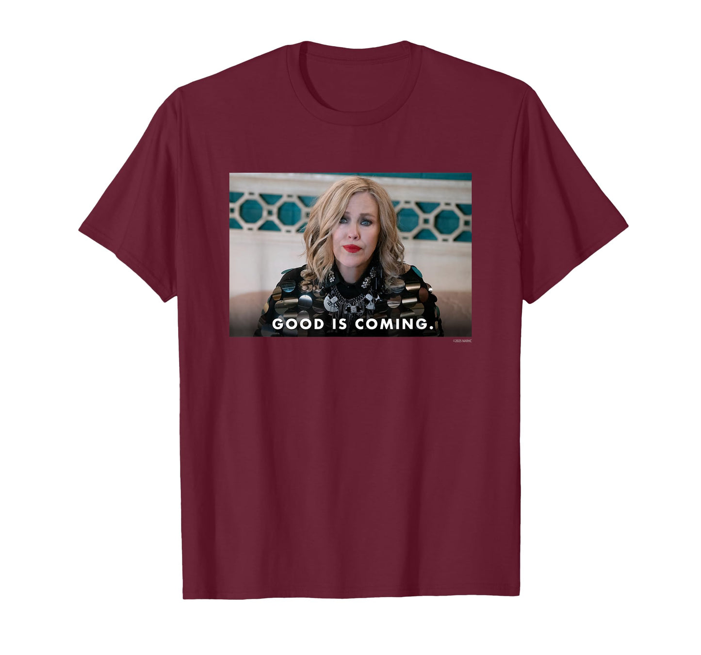 Schitt's Creek Moira Rose Good is Coming Retro T-Shirt