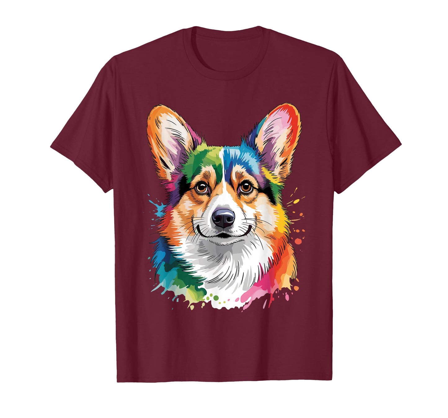 Cute Corgi Art for Men Women Kid Welsh Corgi Dog Corgi Lover T-Shirt