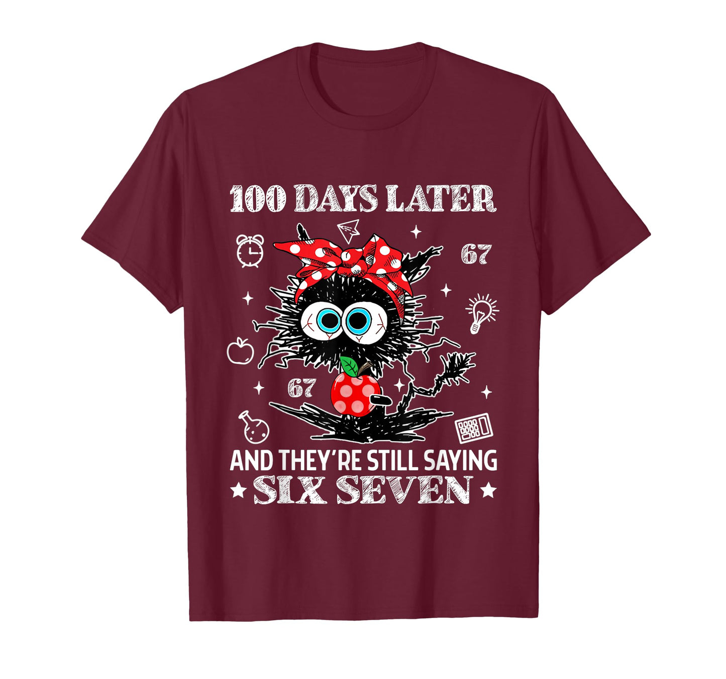 100 Days Later and They're Still Saying 67 Funny Teacher Kid T-Shirt